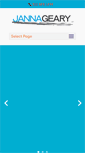Mobile Screenshot of jannageary.com