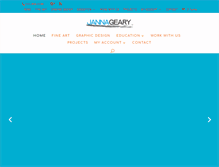 Tablet Screenshot of jannageary.com